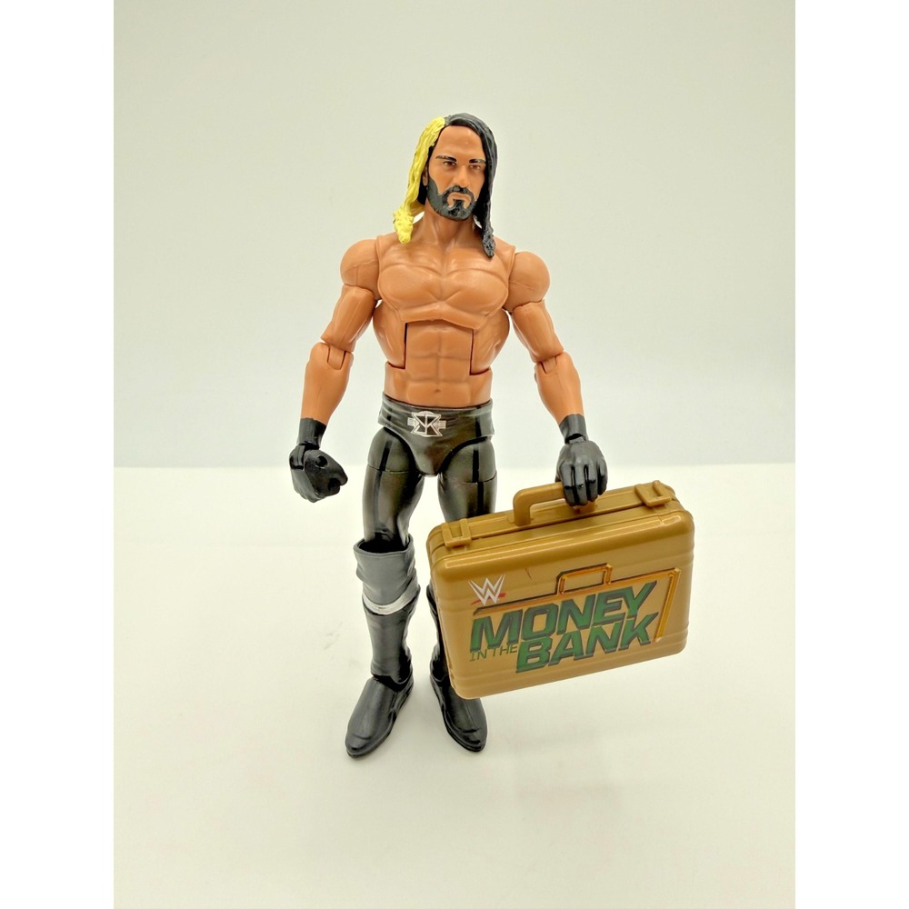 WWE Elite Seth Rollins Cashes In WrestleMania 31 Money In The Bank Exclusive TRU